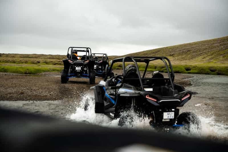 Reykjadalur : aventure en buggy et bains naturels