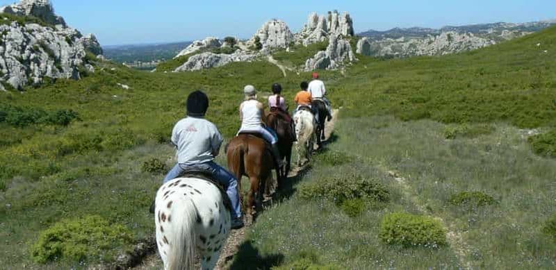 Aix : Promenade à cheval, pique-nique et vin de la Sainte Victoire