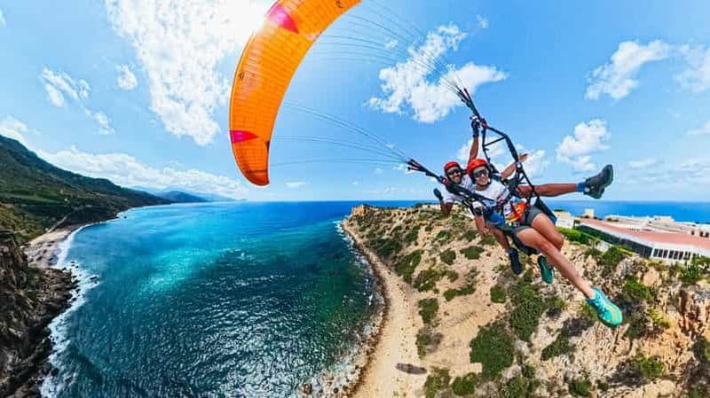 Palerme : Vol en parapente en tandem et vidéo GoPro13, photos