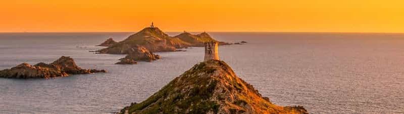 Billet Au départ d'Ajaccio : excursion en bateau dans les îles Sanguinaires avec apéritif