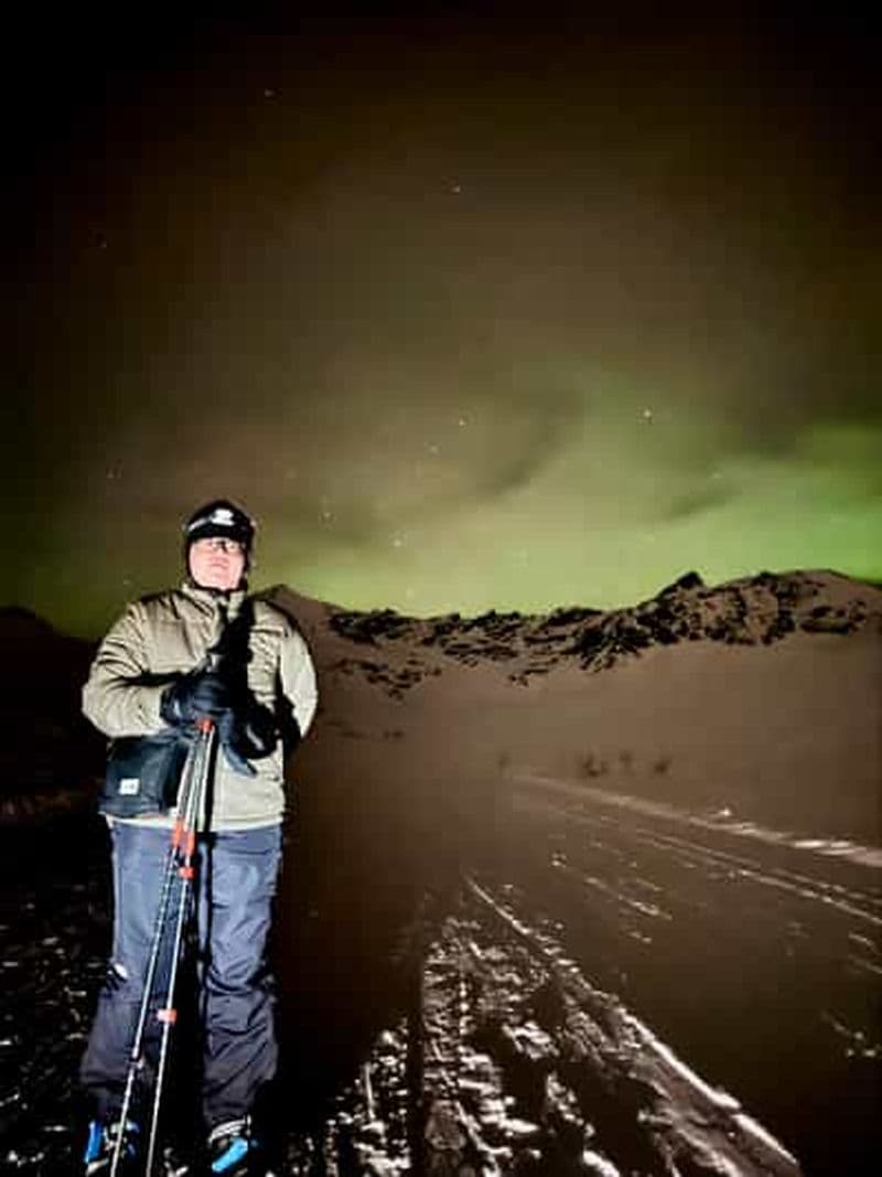 Depuis Anchorage : aventure en raquettes à la découverte des aurores boréales
