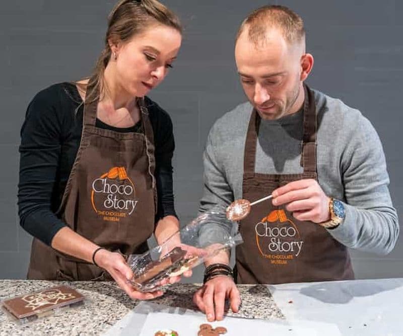 Bruxelles : visite du musée du chocolat avec atelier