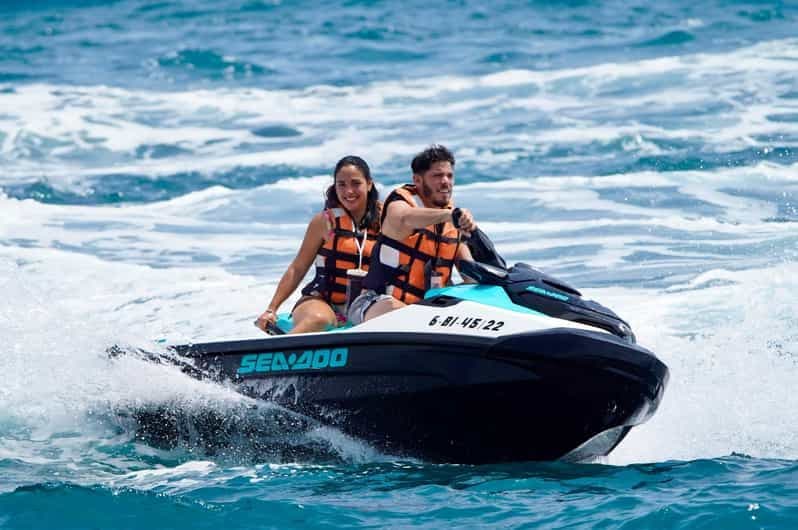 Barcelone : Balade en Jet Ski pour 1 ou 2 personnes, avec moniteur inclus
