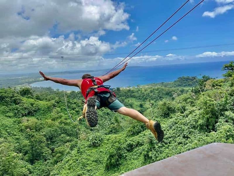Vanuatu Jungle Canyon Swing