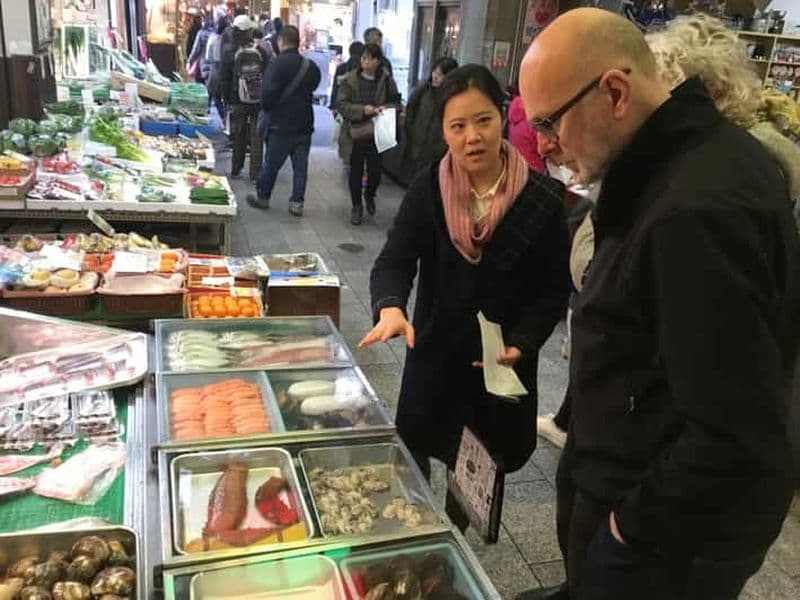 Visite culinaire du marché de Nishiki avec cours de cuisine