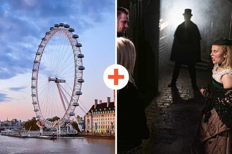 Londres : Le London Dungeon et le London Eye - billet combiné