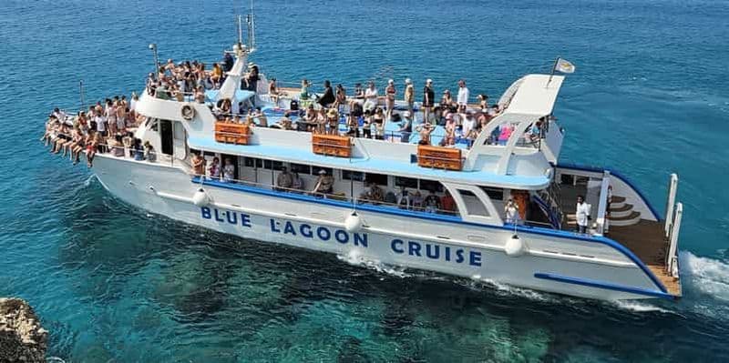 Ayia Napa : croisière Blue Lagoon & Tortues avec déjeuner en option
