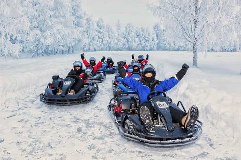 Billet Rovaniemi : Circuit de karting sur glace arctique