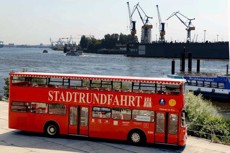 Découverte de Hambourg : Visite en bus avec croisière dans le port et sur le lac Alster