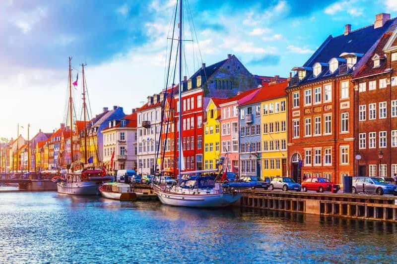 Copenhague : Croisière sur les canaux et visite à pied de la vieille ville/Nyhavn