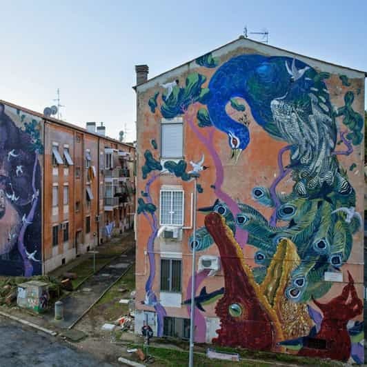 Art et artisanat : Visite guidée de la bière et de l'art de la rue à Rome