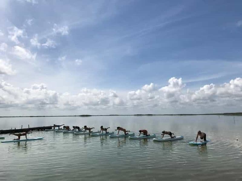 De Tulum : Cours de SUP Yoga à Sian Ka'an