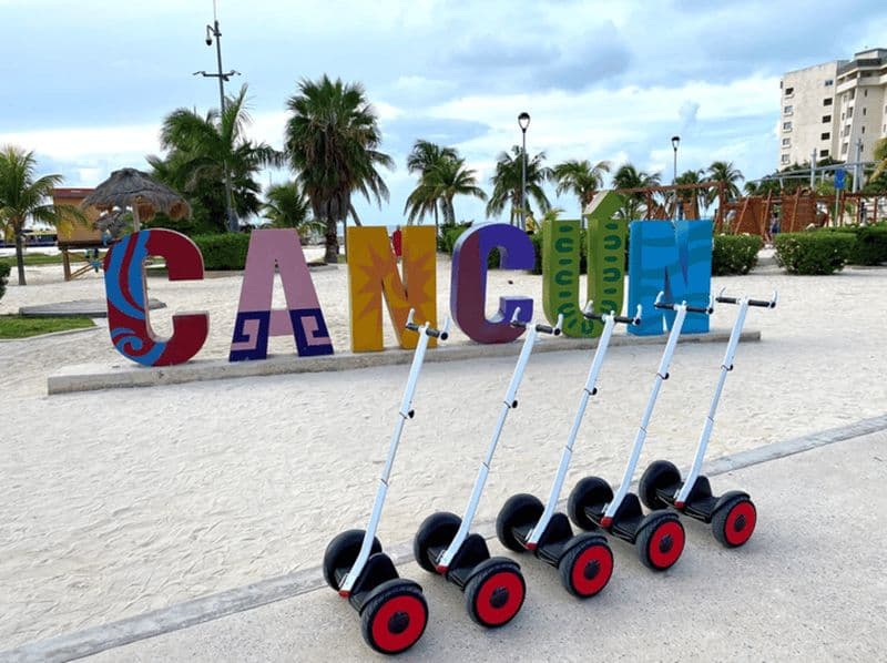 Cancun : Aventure en Segway ! Visite guidée de 90 min dans la zone hôtelière