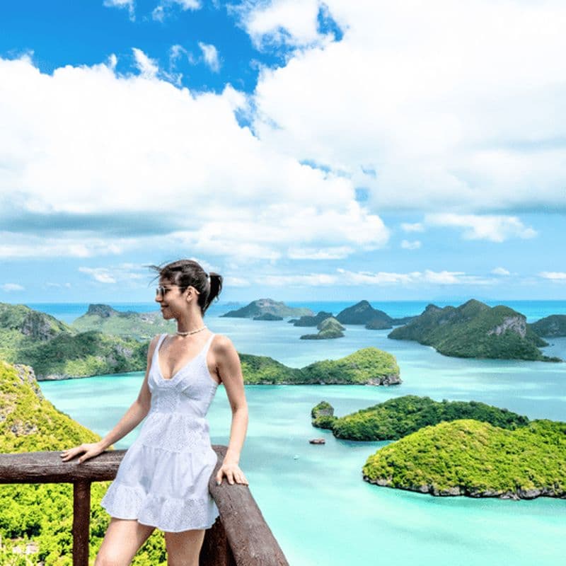 Billet Koh Samui : Croisière dans le parc Mu Ko Ang Thong avec option kayak