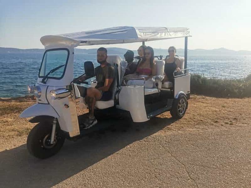 Billet Eco tuk tuk Points forts de Zadar
