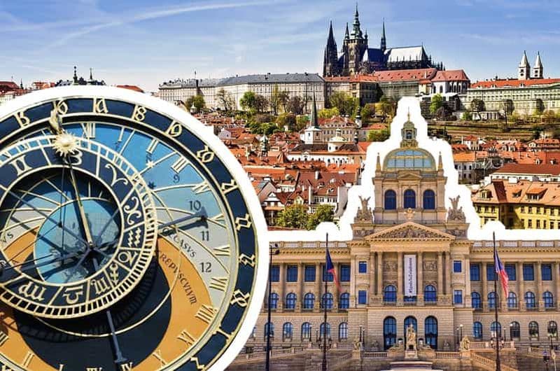 Prague : Château, Musée National et Hôtel de Ville Billets et Audio