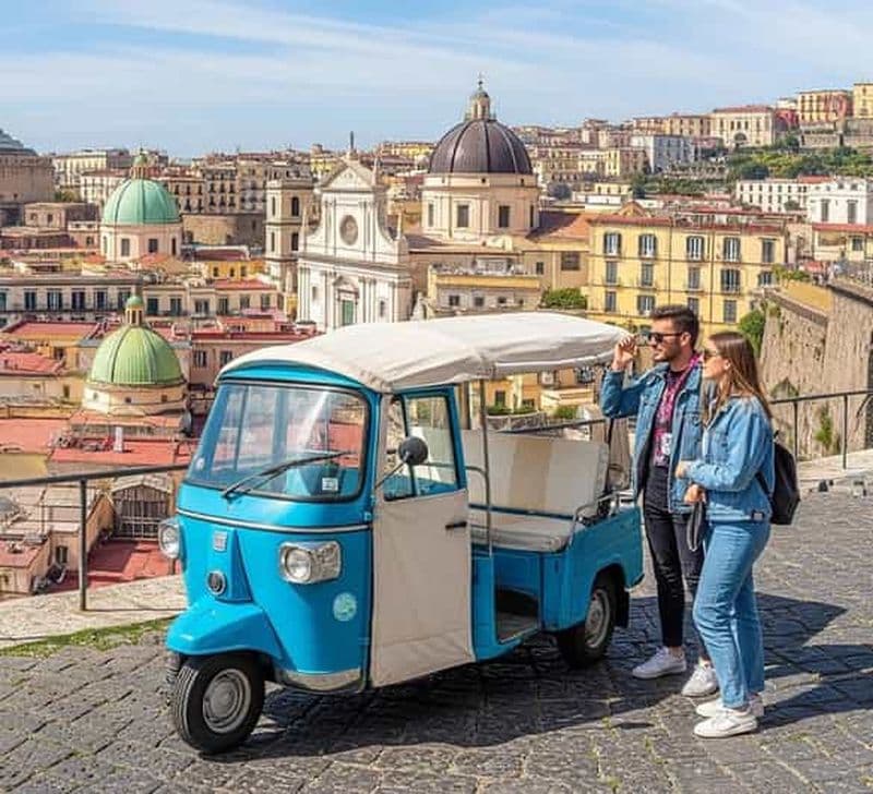 Naples : visite privée en tuk-tuk avec audioguide
