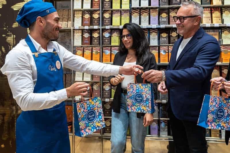 Milan : Dégustation et laboratoire de chocolat Venchi