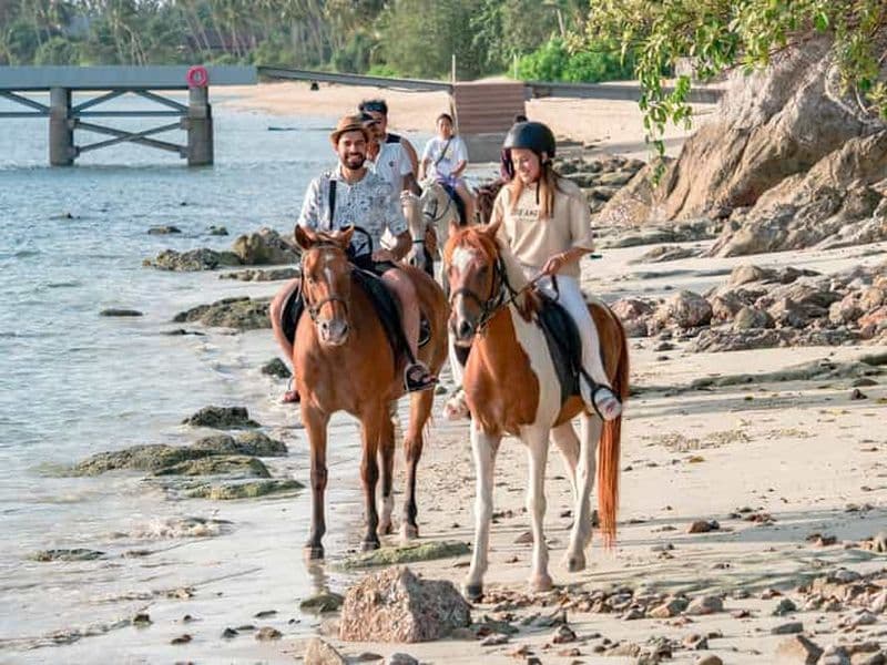 Billet Randonnées à cheval et sentiers de plage à Koh Samui