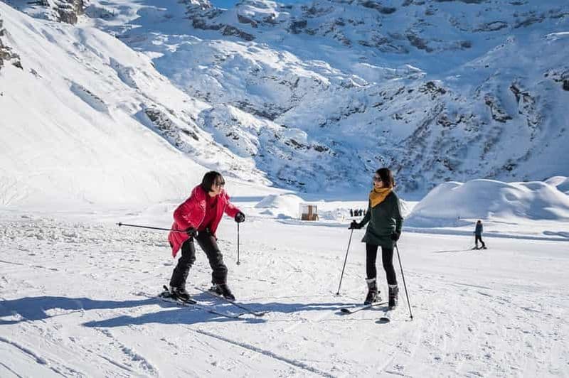 Zurich : première expérience de ski au Titlis et Lucerne