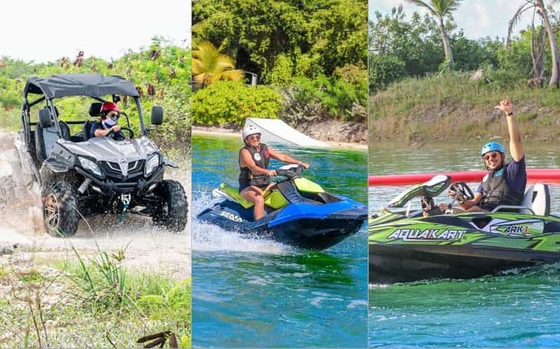 Forfait aventure Punta Cana – Jet ski, buggy et aqua karts
