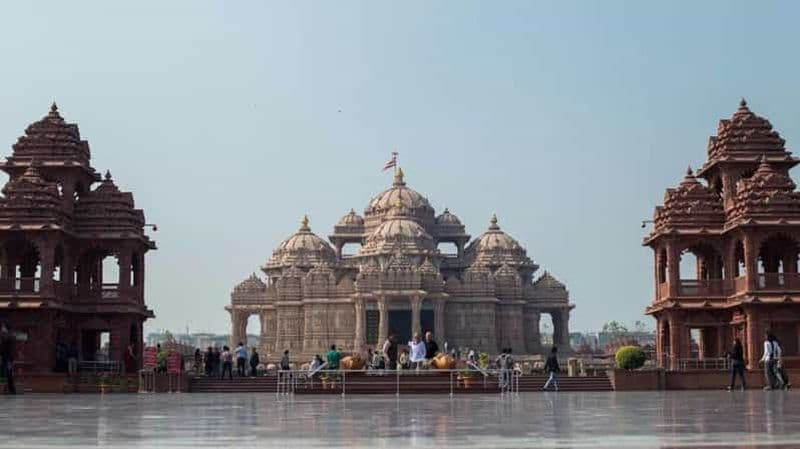 Billet Delhi : visite nocturne du temple Akshardham, de la porte de l'Inde et de Safdarjung