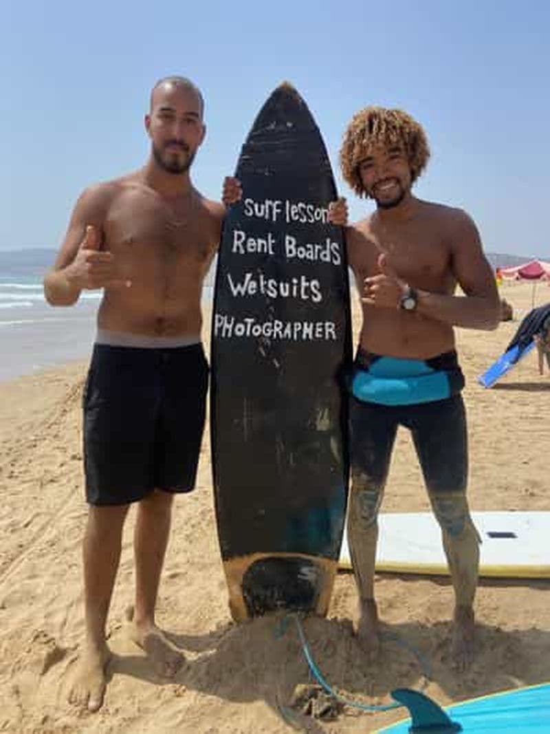 Cours de surf à Taghazout