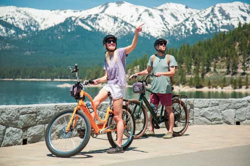 Lac Tahoe : visite autonome en vélo électrique sur l'East Shore Trail