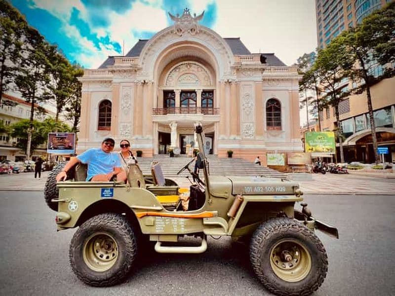 Ho Chi Minh Ville : Visite guidée privée en jeep de plein air