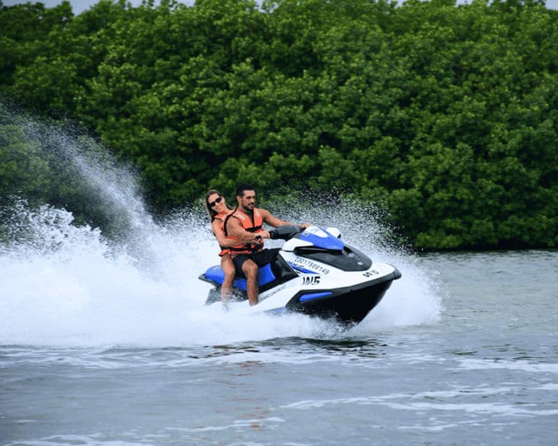 Cancún : aventure en jet ski à Puerto Maya dans la lagune de Nichupté
