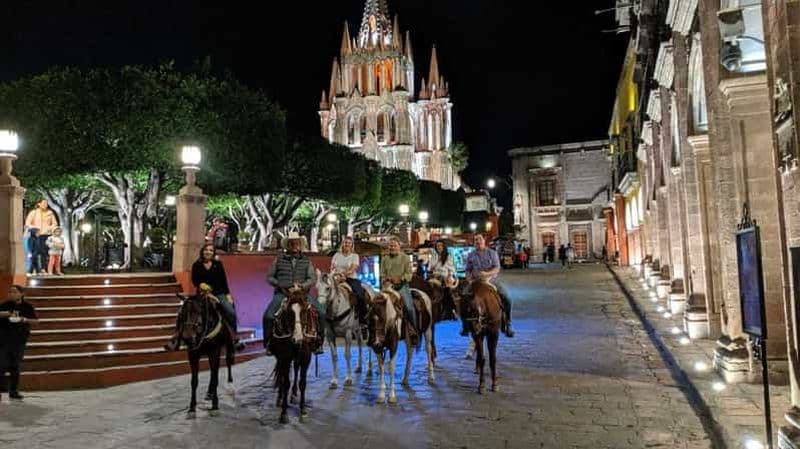 San Miguel de Allende : Visite des cantinas à cheval
