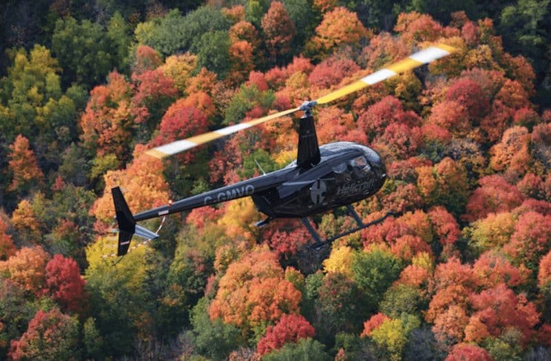De Montréal : Circuit panoramique en hélicoptère en Montérégie