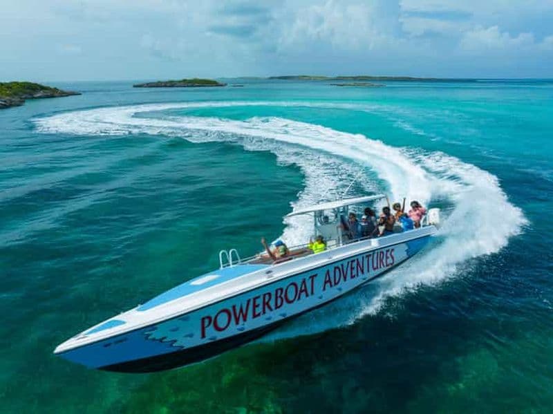 Billet Nassau : Excursion d'une journée en bateau à moteur à Exuma