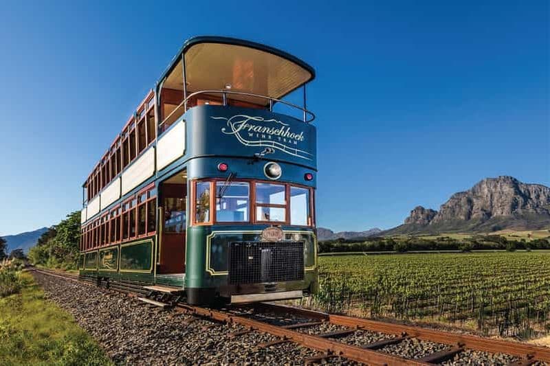 Depuis le Cap : Le tramway du vin de Franschhoek (Hop-on Hop-off)