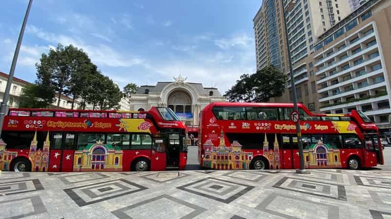 Saigon : visite touristique en bus à arrêts multiples à Saigon