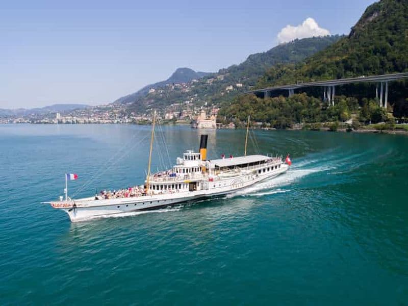 Au départ de Vevey : Croisière de 2 heures sur la Riviera