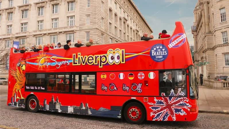 Billet Liverpool : bus en arrêts à bus à arrêts multiples