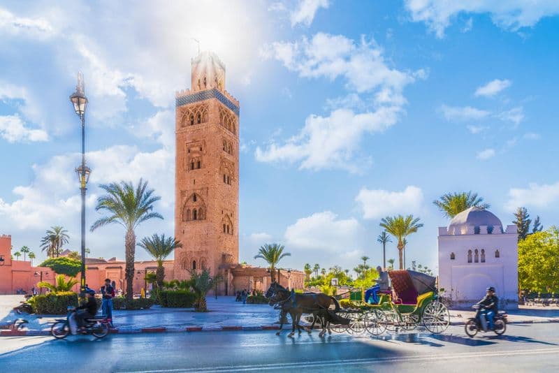 Mosquée Koutoubia à Marrakech