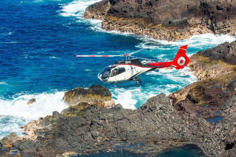 Vol en hélicoptère à La Réunion