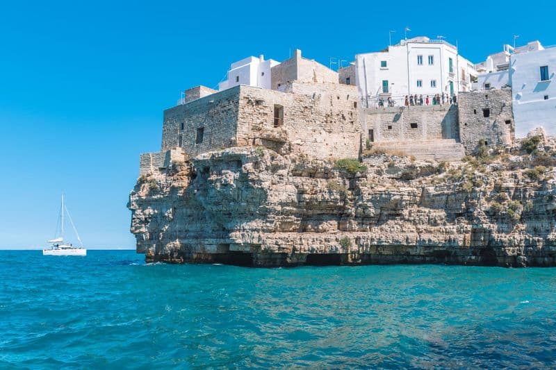 Croisière en bateau à Polignano a Mare