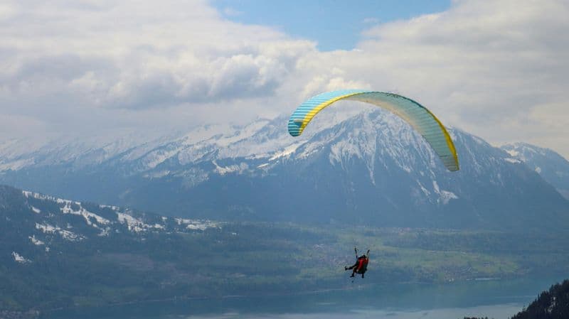Vol en parapente à Interlaken