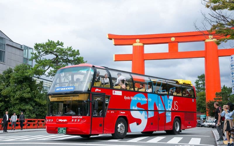 Sky Hop Bus : Kyoto Hop-On Hop-Off Tours bus-On Hop-Off