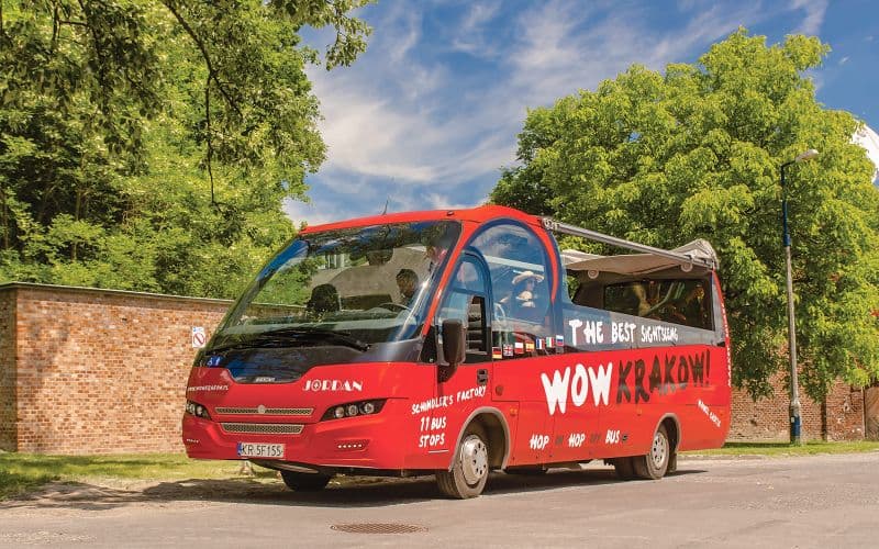 WOW Cracovie : visite en bus Hop-on Hop-off