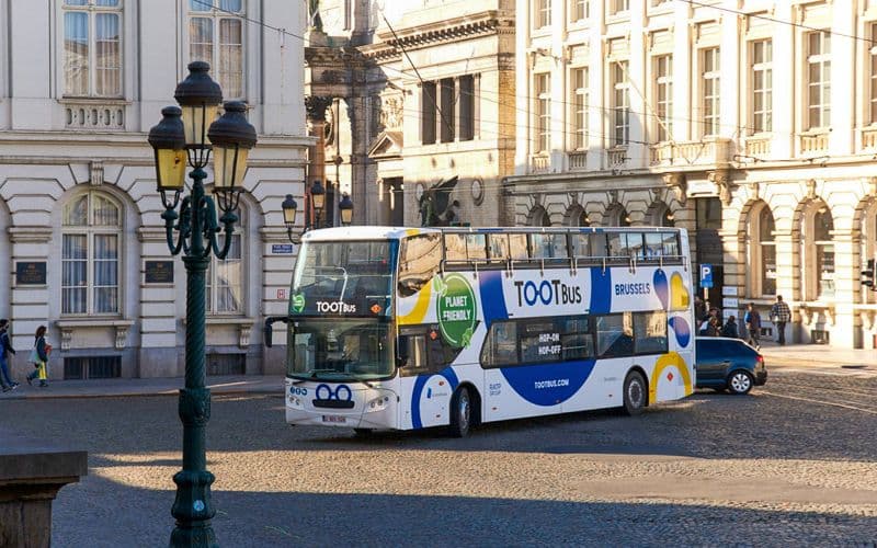 Tootbus : tour en bus Hop-On Hop-Off de Bruxelles