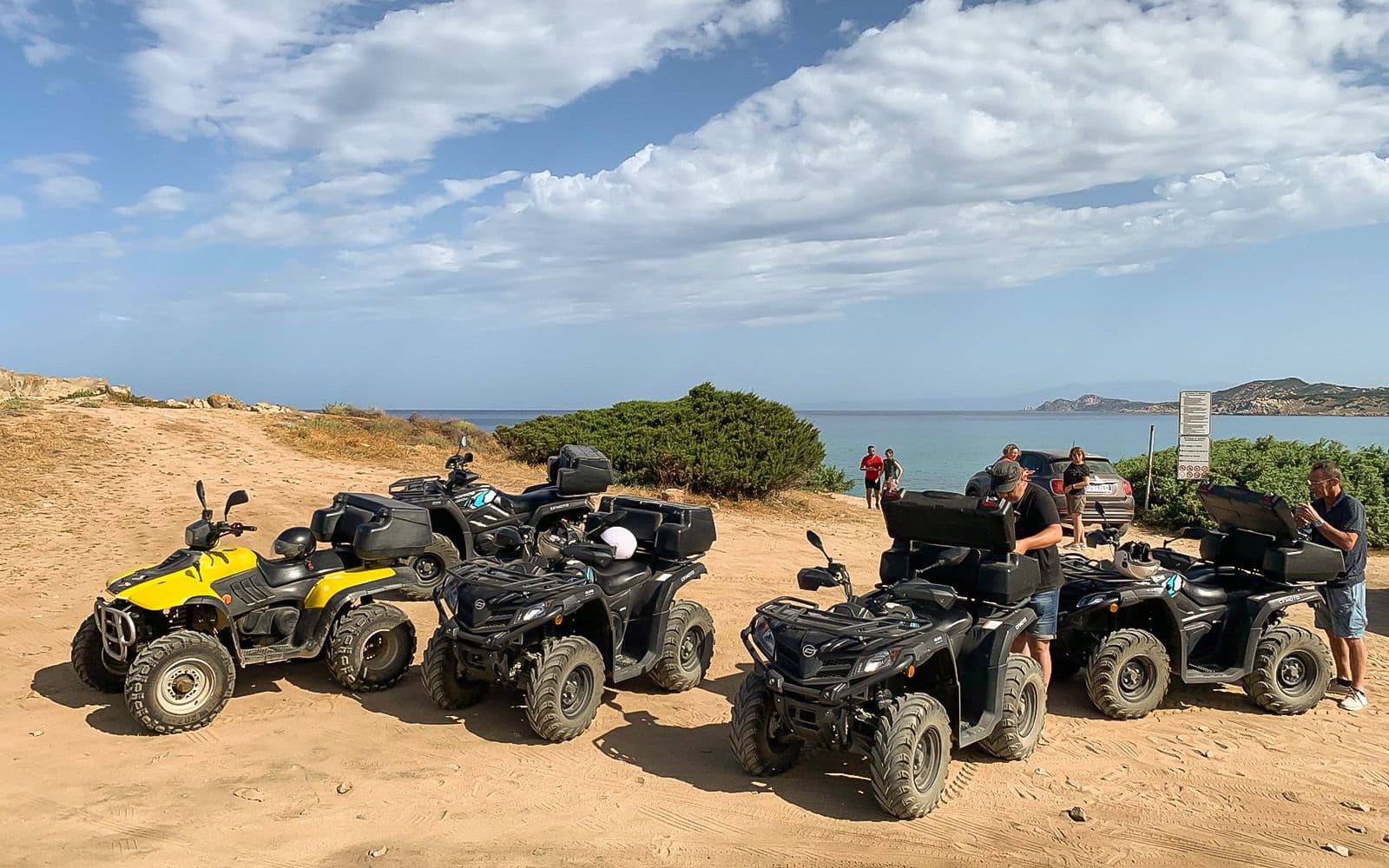 Visite en quad de Santa Teresa di Gallura