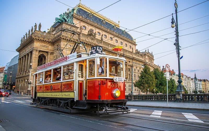 Tram touristique : Visite du tramway Hop-On Hop-Off de Prague
