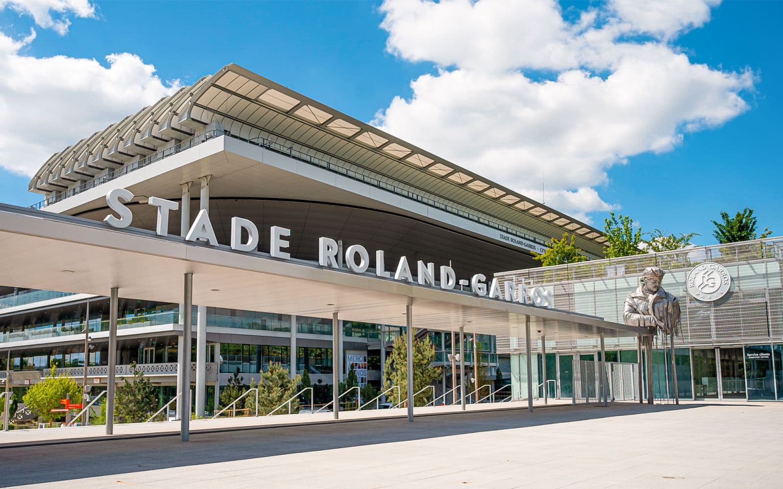 Billets et visite guidée pour le stade Roland-Garros