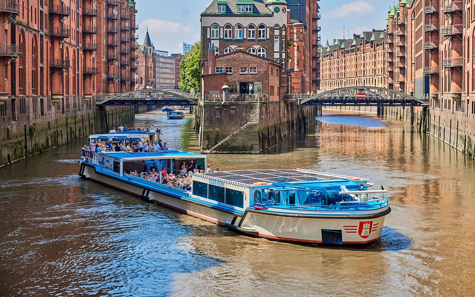 Croisière dans le port de Hambourg et la Speicherstadt