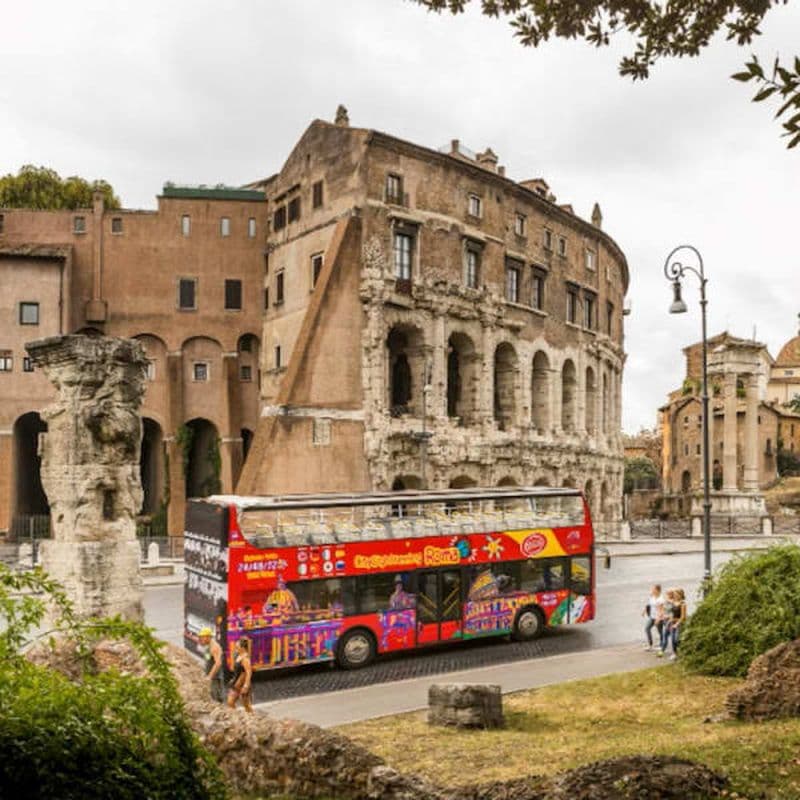 Bus touristique City Sightseeing de Rome