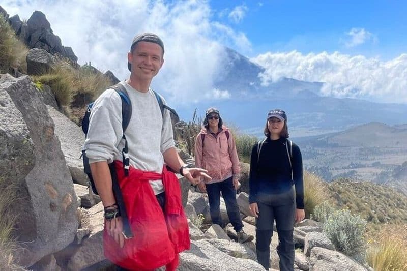Billet Excursion de randonnée au volcan Iztaccíhuatl depuis la Ville de Mexico